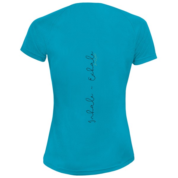 Ladies' functional T-shirt Inhale - Exhale