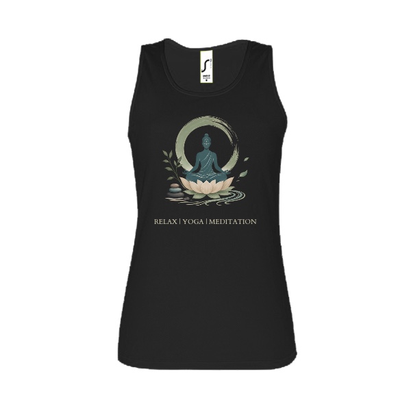 Ladies' functional tank top RELAX YOGA MEDITATION