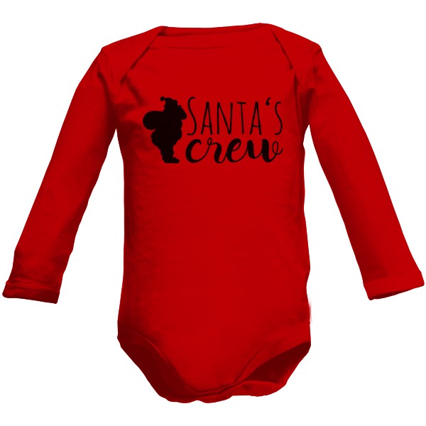 Kids' overall bodysuit  Santa's crew - baby