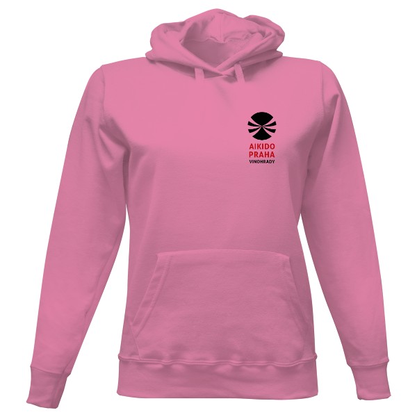 Ladies' hoodie s potiskem Women hoody Aikido caligraphy